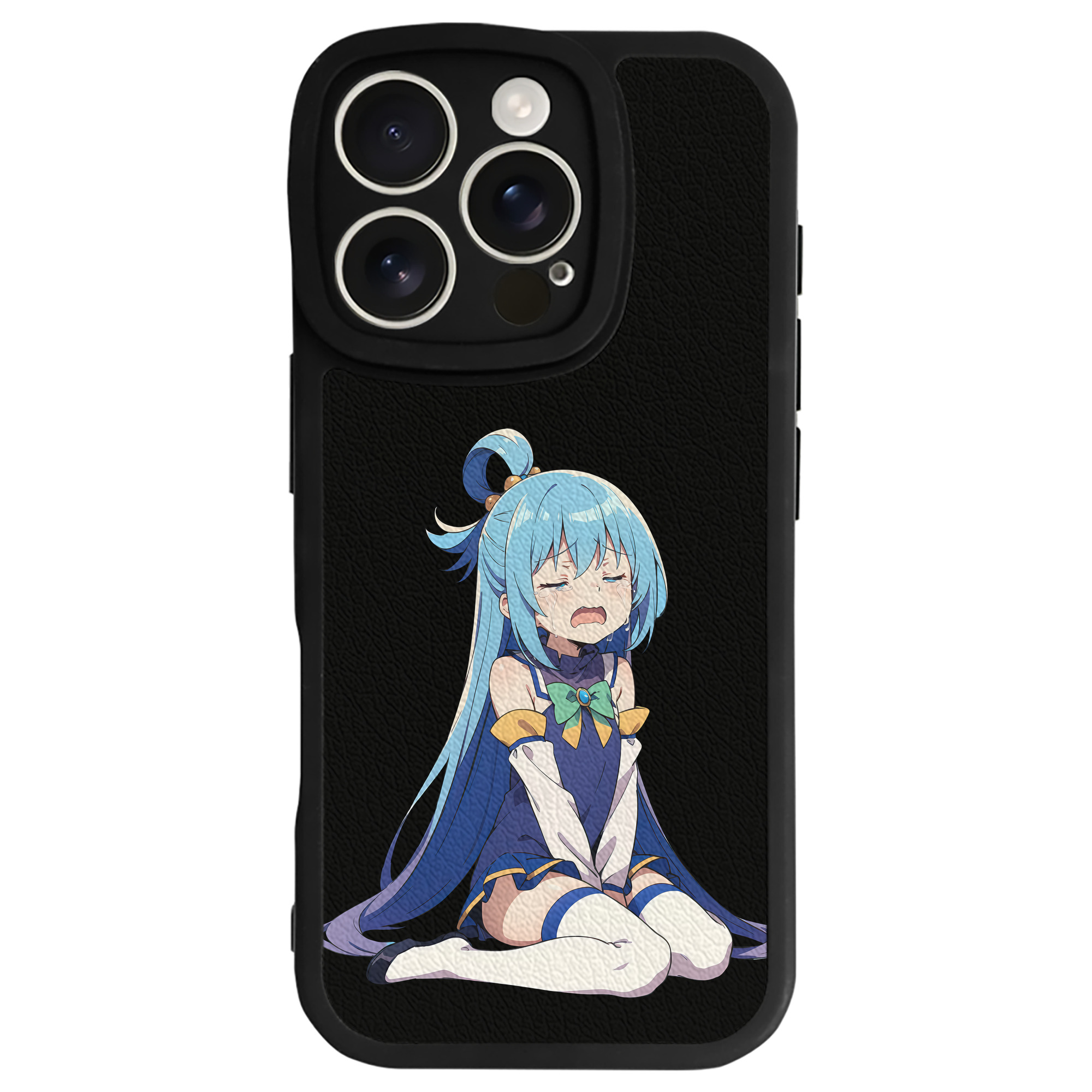 （画像用） 転スラ Regarding Reincarnated to Slime 【iPhone 16シリーズ対応】シリコンスマホケース（レザー調） 材質：シリコン